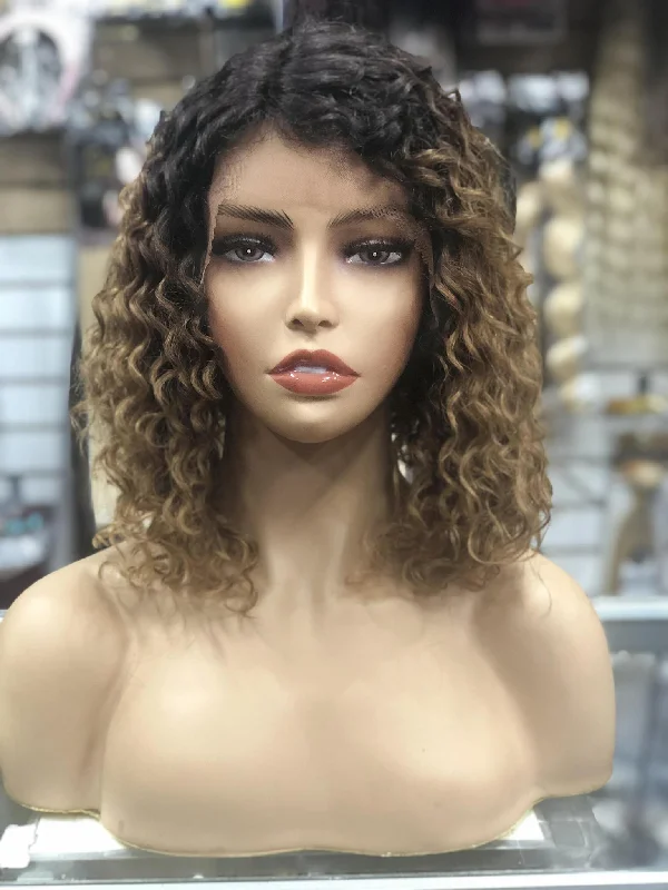 100% Human Virgin Indian Remy Lace Front Wig HW-INDI-600