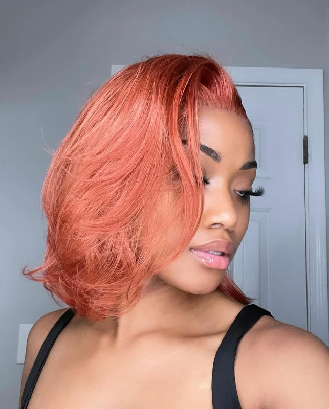 Color BOB GLUELESS ‏Lace front UNIT