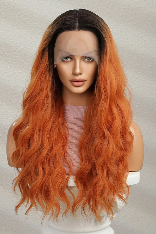 Long Wave 24"" Synthetic Lace Front Wigs Density 150%