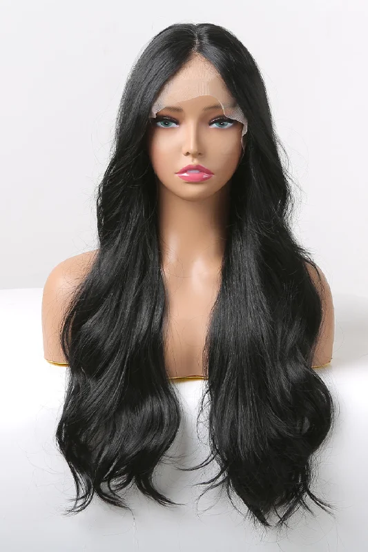 24"" Lace Front Wigs Synthetic Long Wavy 24"" 150% Density