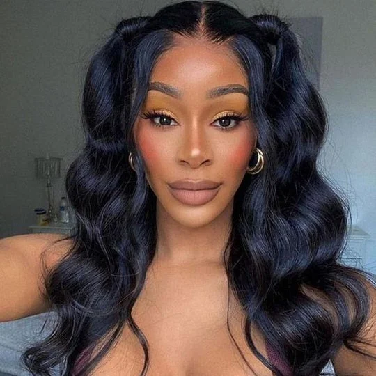 40 Inch 13*4 HD Transparent Lace Front Wigs Human Hair 180 210 250 Density Brazilian Body Wave Lace Frontal Wig With Baby Hair Remy For Black Women