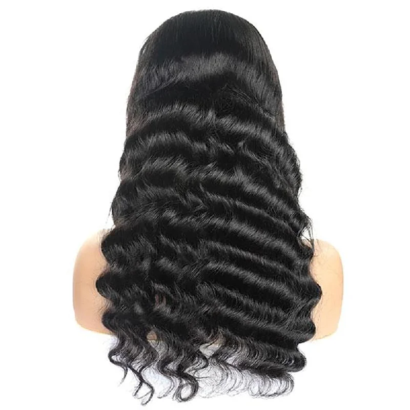 Sterly 13x6 Transparent HD Lace FrontWigs Loose Deep Wave Human Hair Wigs