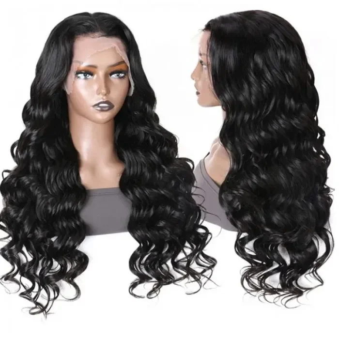 30 Inch 13x6 Transparent Loose Deep Wave Lace Front Wig 180 210 250 Density Human Hair Wigs Vrvogue Hair