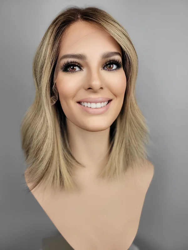 15"" Luxury Lace Top Wig - Alina (M)