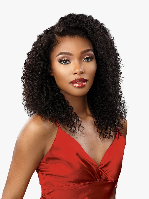 15A Grade 100% Virgin Human hair HD Lace KINKY CURLY 16″ wig