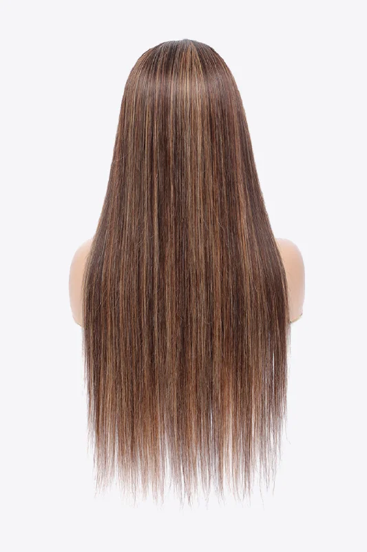 18"" Highlight Ombre 13x4 Lace Front Wigs Human Virgin Hair 150% Density