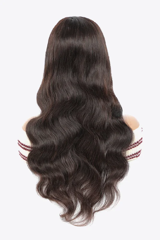 Lace Front Wigs Body Wave Human Virgin Hair Natural Color 150% Density