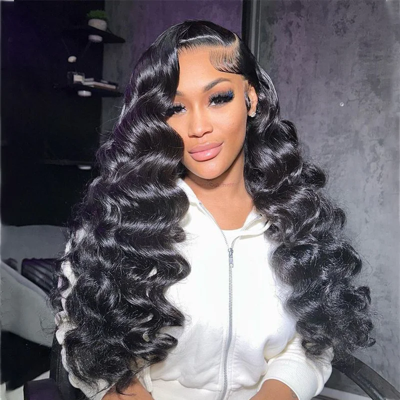 360 Lace Frontal Wigs Loose Deep Wave Human Hair Wigs For Women Sterly Hair