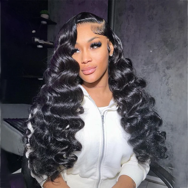 360 Lace Frontal Wigs Loose Deep Wave Human Hair Wigs For Women Sterly Hair