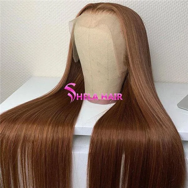 #4 Light Brown Color Lace Wig Straight/Body Wave/Deep Wave