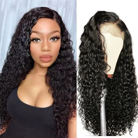 40 Inch Mink Brazilian Hair Loose Deep Wave Wigs 13*4 HD Transparent Lace Front Wigs 180 210 250 Density Human Hair Wigs Vrvogue Hair