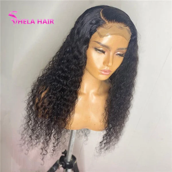 Deep Wave 4x4 5x5 Lace Closure Wig