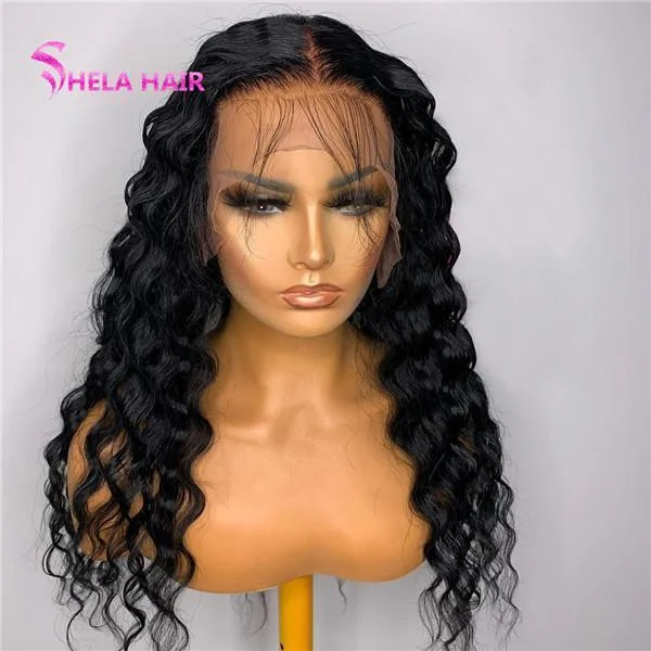 Crimp Ocean Deep Lace Closure Wig / Frontal Wig