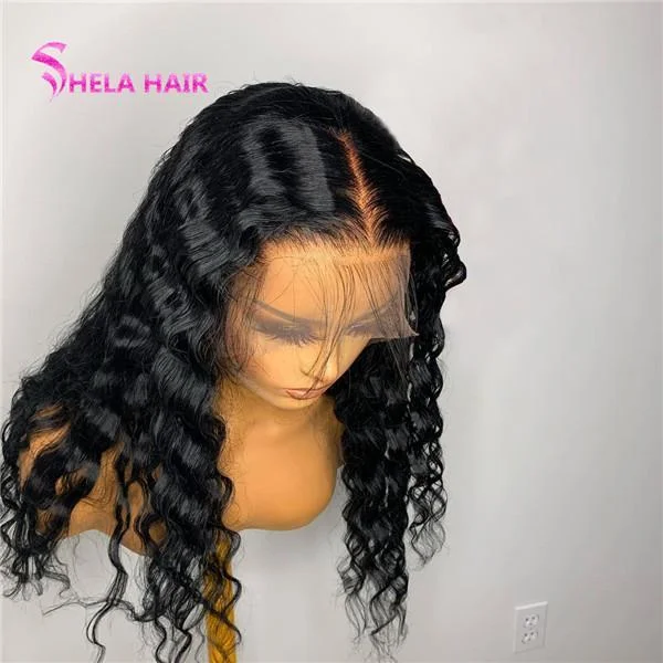 Crimp Ocean Deep Lace Closure Wig / Frontal Wig