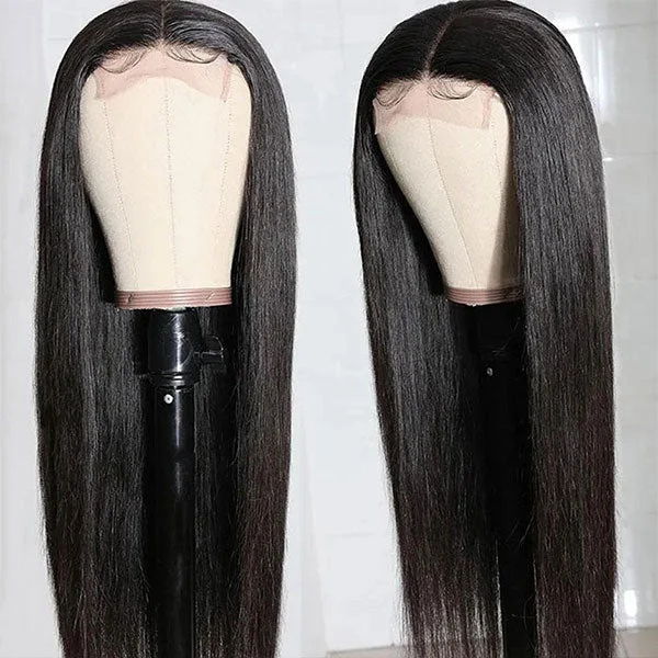 [5x5 HD Lace Wig] Reshine Hair Lace Closure Wig Straight Human Hair Wigs For Black Women No Shedding