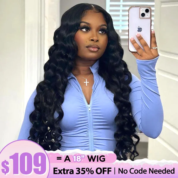 Clearance Sale | 5x5 HD Lace Closure Wigs 100% Human Hair Transparent Lace Wigs Pre-Plucked With Natural Hairline