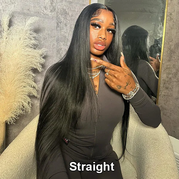 Clearance Sale | 5x5 HD Lace Closure Wigs 100% Human Hair Transparent Lace Wigs Pre-Plucked With Natural Hairline