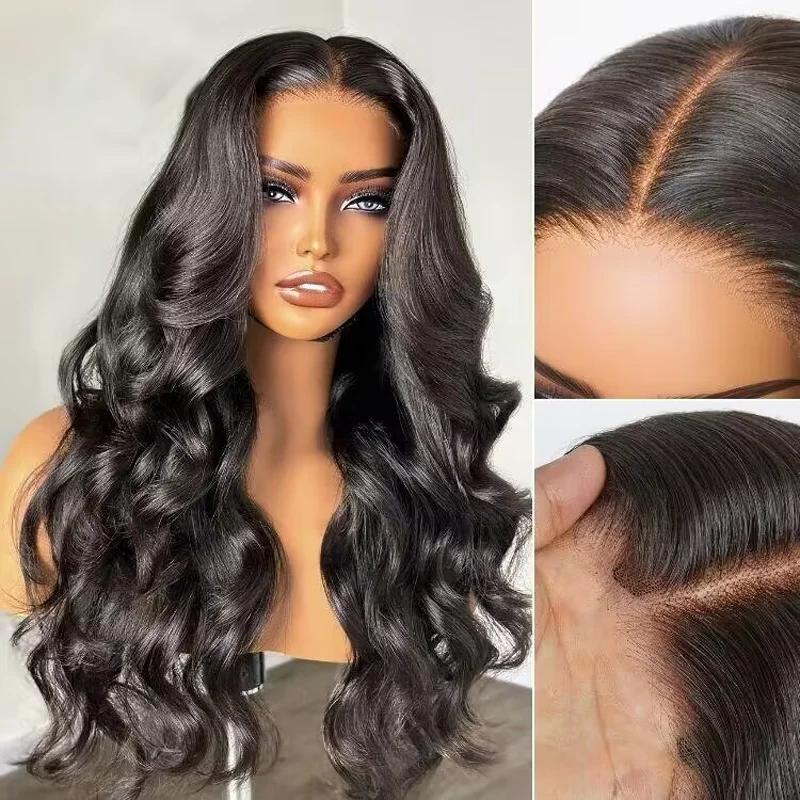 9×6 Lace Pre Everything Loose Body Wave Wig Glueless Invisible Lace Wig Breathable Air Cap