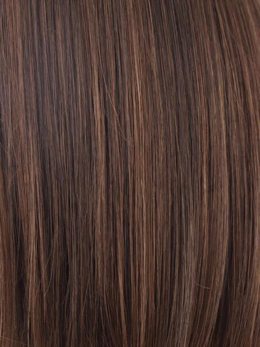 GINGER BROWN | Med. Auburn evenly blended with Med. Brown