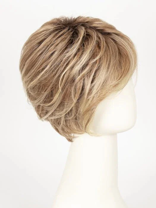 RL14/22SS SHADED WHEAT | Dark Blonde Evenly Blended with Platinum Blonde with Dark Roots