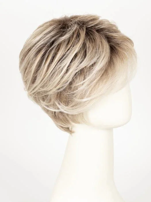 RL19/23SS SHADED BISCUIT | Light Ash Blonde Evenly Blended with Cool Platinum Blonde with Dark Roots