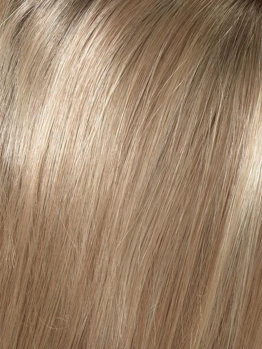 SPARKLING CHAMPAGNE | Medium Brown roots with overall Strawberry Blonde base and soft Golden Blonde highlights