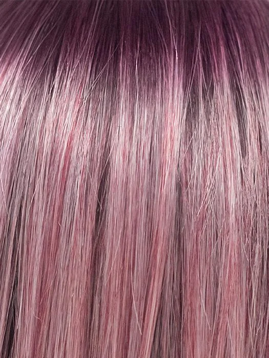 MELTED-PLUM | Dark Purple Roots Melt into Lighter Blended Purple