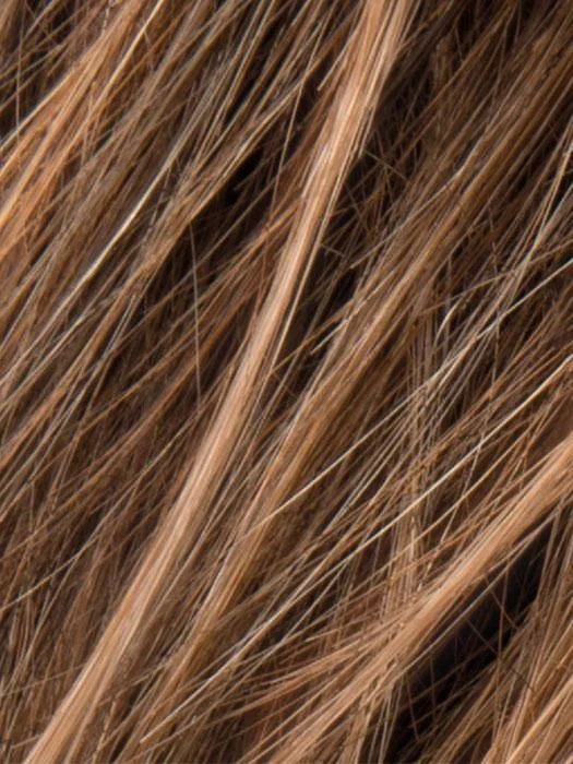 HOT MOCCA ROOTED | Medium Reddish Brown , light Auburn, Dark Auburn Brown Roots