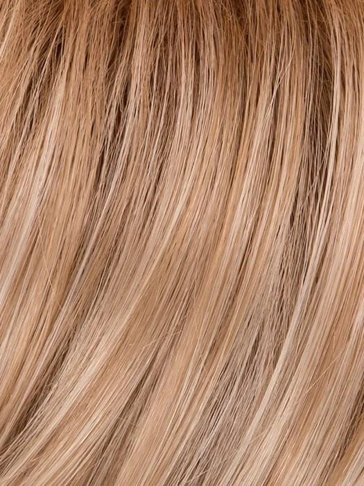 GL14-22SS SANDY BLONDE | Dark Golden Blonde base blends into multi-dimensional tones of Medium Gold Blonde and Light Beige Blonde