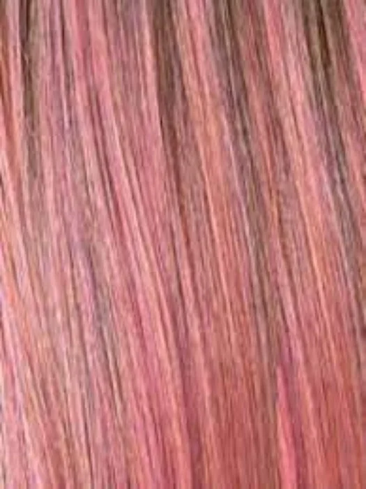 DUSTY ROSA | Blend of Pink & Violet w/ a Mixture of Blondes w/ Brown & Dusty Rose Roots