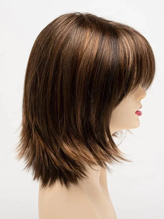 CHOCOLATE CARAMEL | Medium Brown with soft Red and Blonde highlights