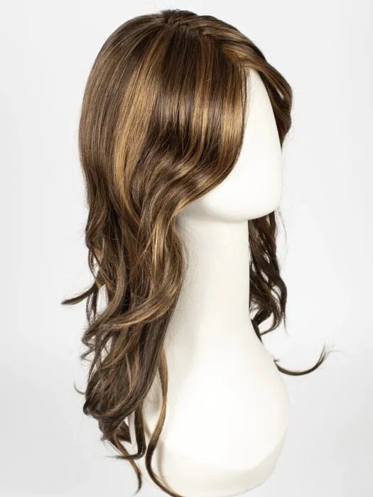 6F27 CARAMEL RIBBON | Brown with Light Red-Gold Blonde Highlights & Tips