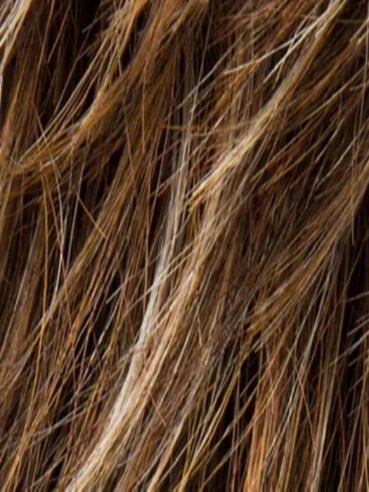 TOBACCO MIX | Medium Brown base with Light Golden Blonde highlights and Light Auburn lowlights