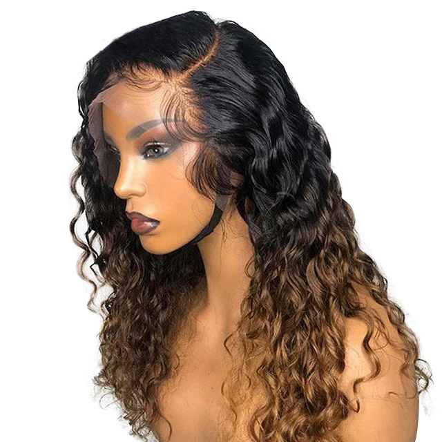 Angel Virgin Brazilian Natural Wave Lace Front Wig