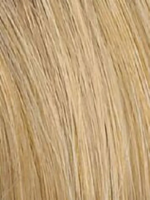 CHAMPAGNE ROOTED | Light Beige Blonde, Medium Honey Blonde, and Platinum Blonde blend with Dark Roots