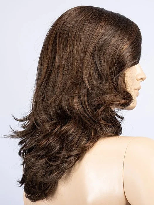 CHOCOLATE-SHADED 6.30.4 | Dark Brown, Light Auburn, Darkest Brown Blend with Dark Shaded Roots