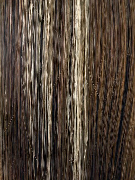 ICED-MOCHA | Medium Brown Base Blended with Light Blonde Highlights