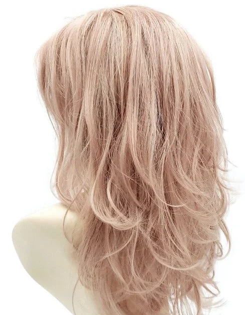 SMOKY ROSE | Delicate Blend of Light Platinum Blond, Soft Pink & Smoky Tones