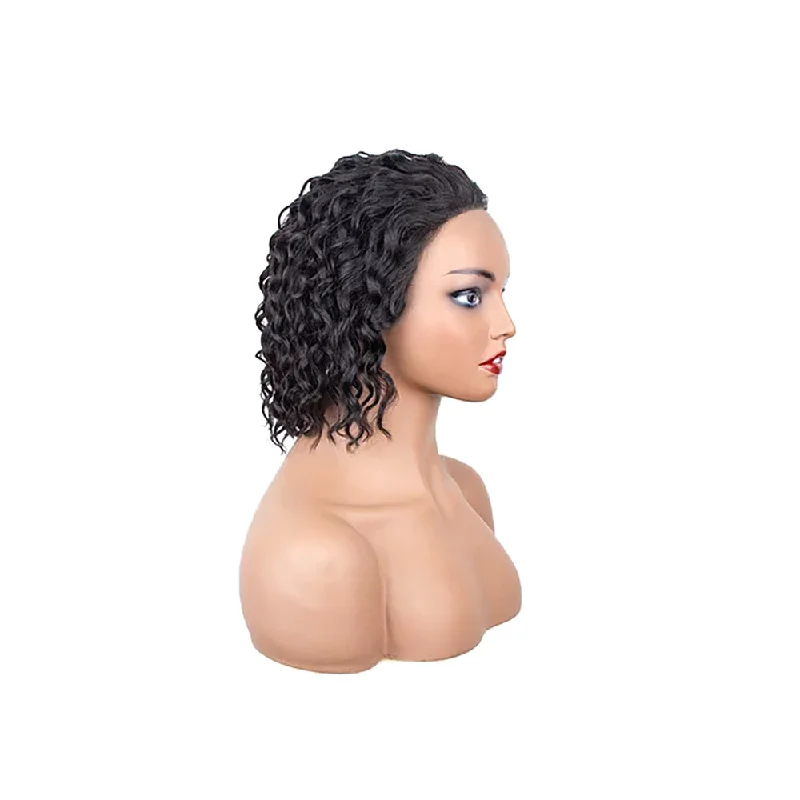 Bellatique Hawaii Human Hair Bob Style Deep Lace Wigs