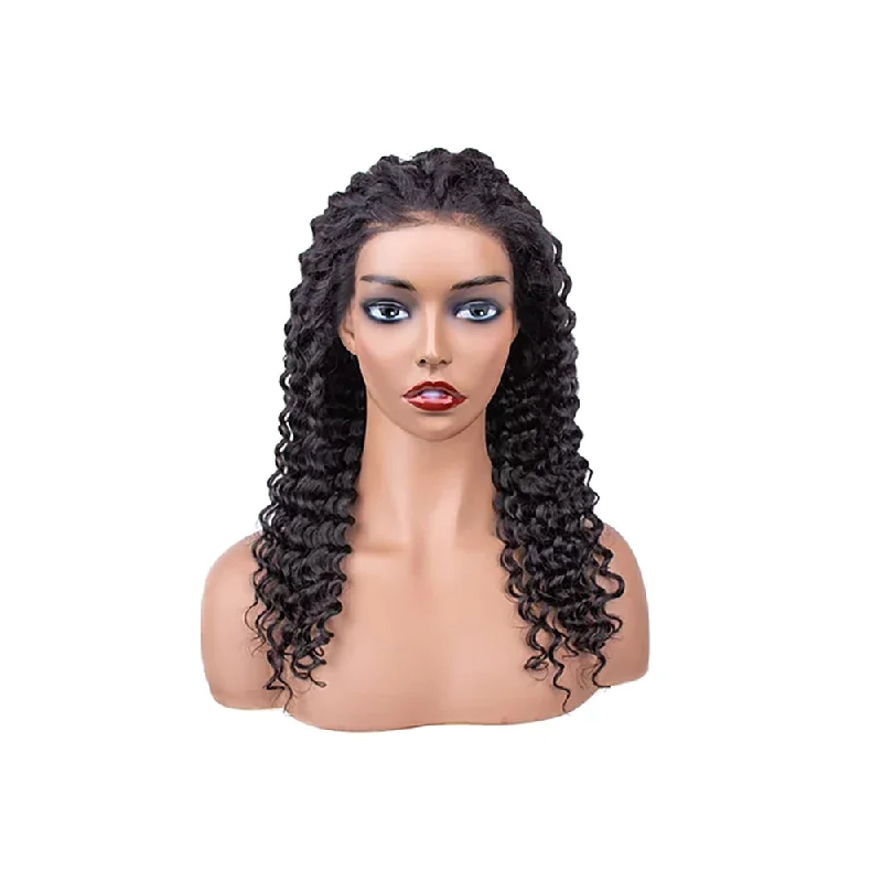 Bellatique Lily Deep Wave Human Hair Deep Lace Wig