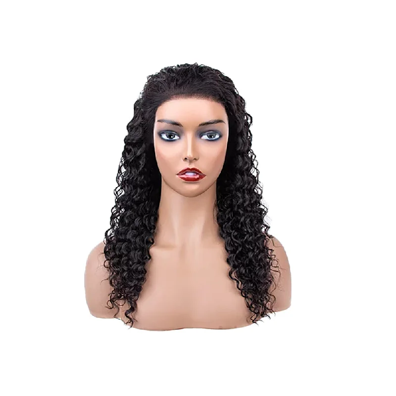 Bellatique Rose Deep Wave Human Hair Deep Lace Wig