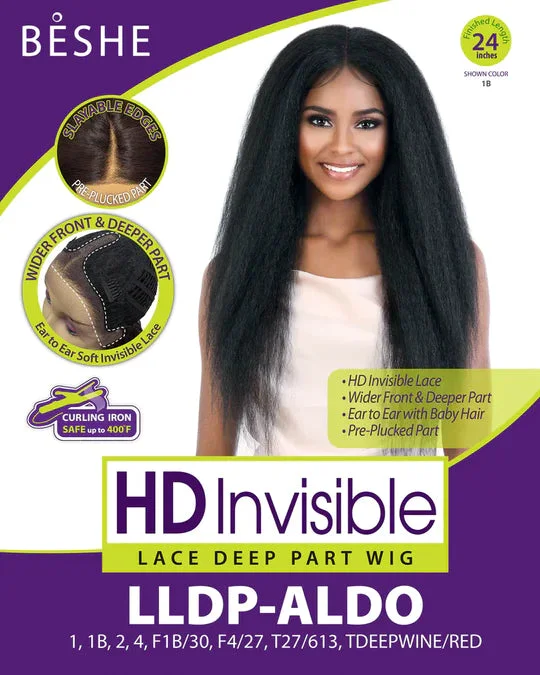 Beshe HD Invisible Lace wig LLDP-Aldo