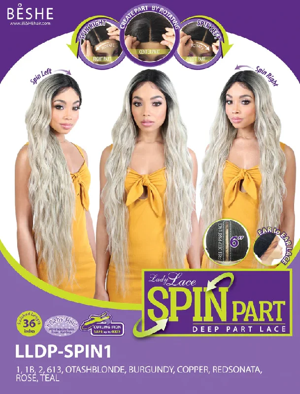 Beshe Lady Lace Deep Part Wig - LLDP SPIN 1