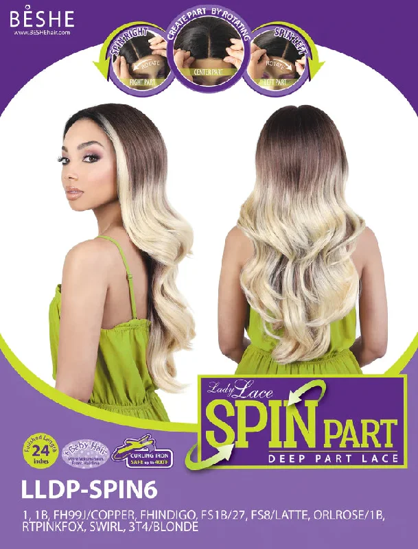 Beshe Lady Lace Deep Part Wig - LLDP SPIN 6