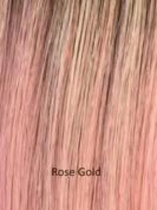 ROSE GOLD | Blonde w/ Pink Hues & Soft Brown Roots