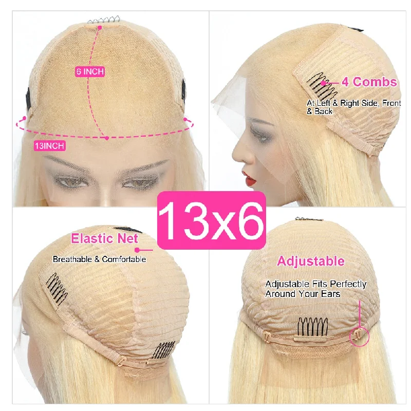 13x6 lace front wig / 10inches / 150 Density