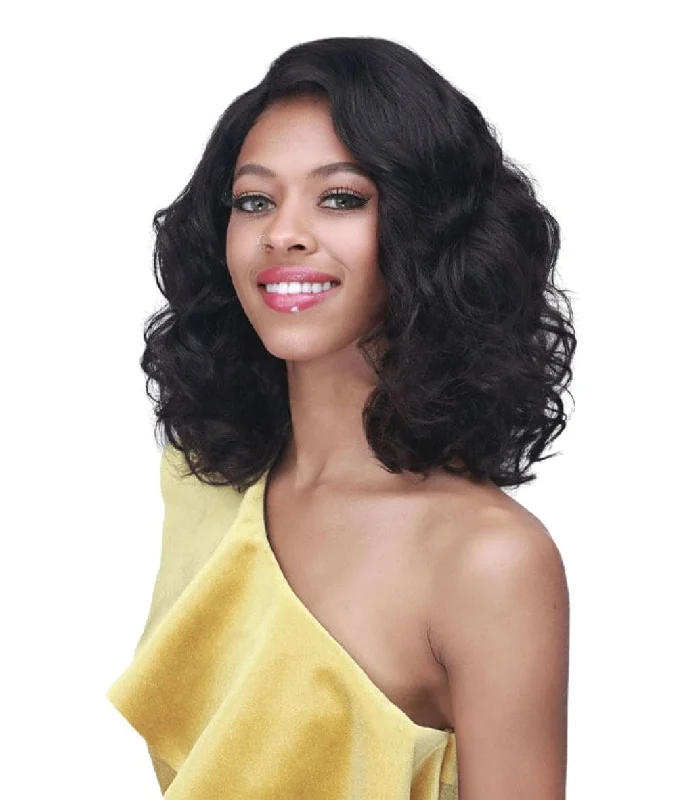 Bobbi Boss 100% Unprocessed Human Hair Lace Wig - MLHF57 Ansley