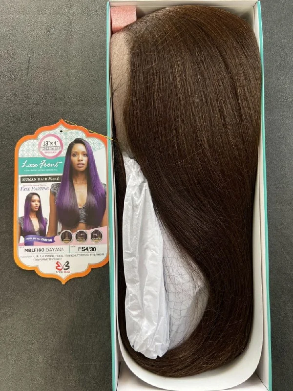 Bobbi Boss Human Hair Blend 13x4 Lace Frontal Wig - Dayana