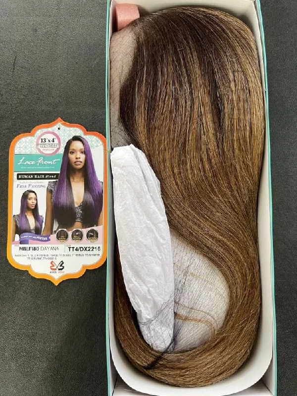 Bobbi Boss Human Hair Blend 13x4 Lace Frontal Wig - Dayana