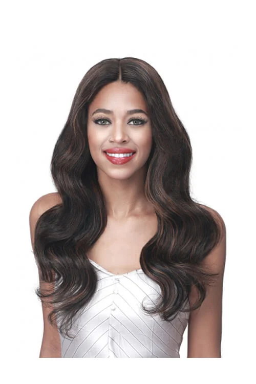 BOBBI BOSS HUMAN HAIR LACE FRONT MHLF491 Natural Wave 16""